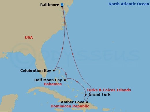 Cruise Map