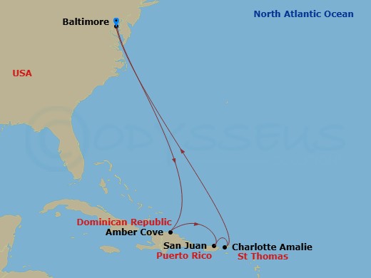 Cruise Map