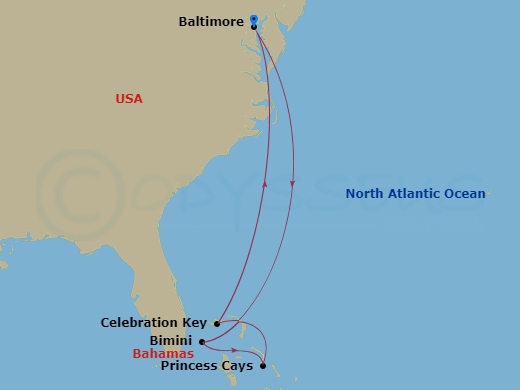 Cruise Map