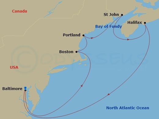 Cruise Map
