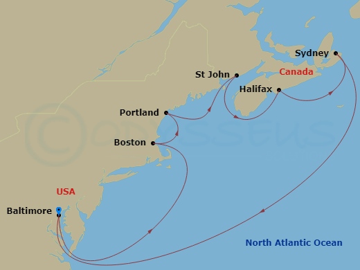 Cruise Map