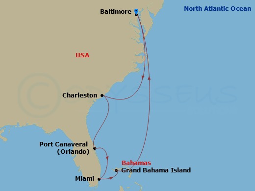 Cruise Map