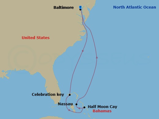 Cruise Map