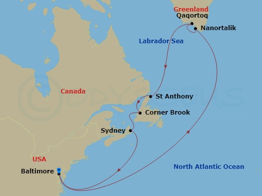 Cruise Map