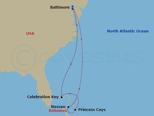 Cruise Map