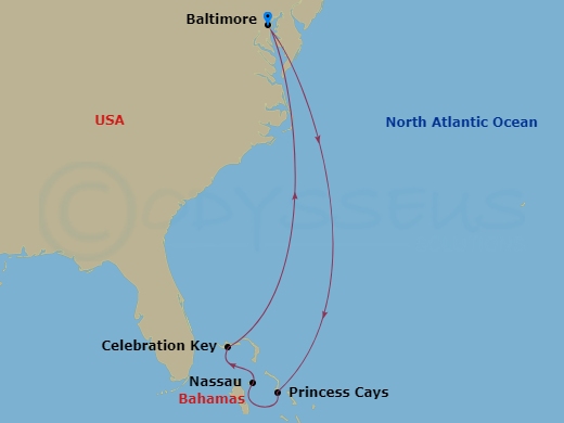 Cruise Map