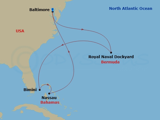 Cruise Map