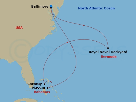 Cruise Map