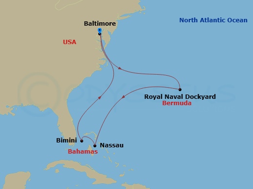 Cruise Map