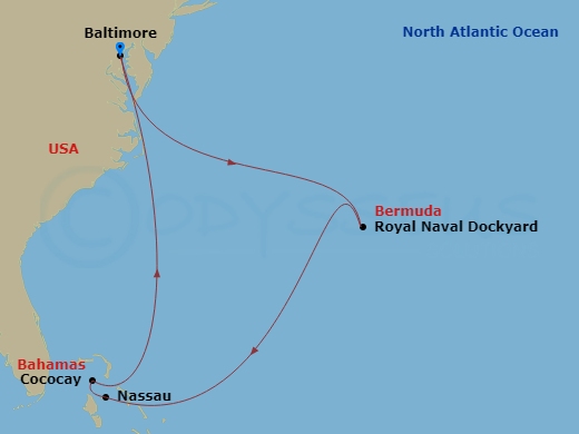 Cruise Map