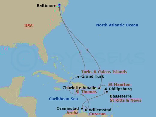 Cruise Map