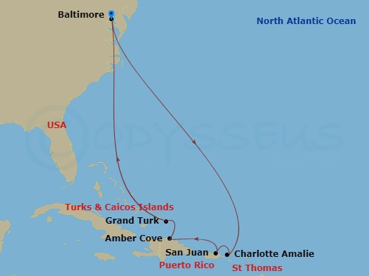 Cruise Map
