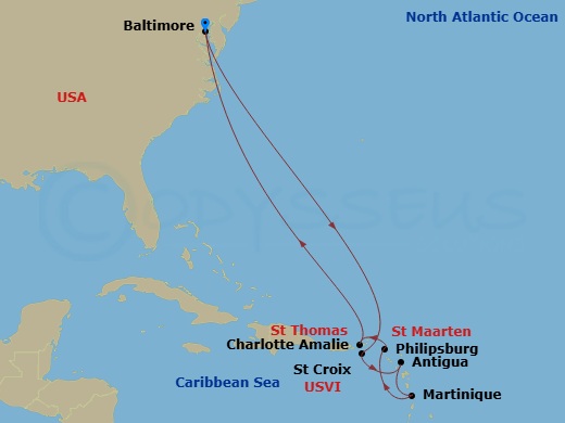 Cruise Map