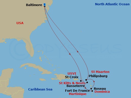 Cruise Map