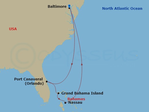 Cruise Map