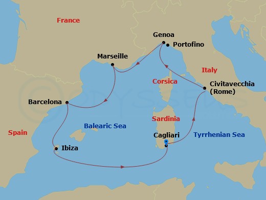 Cruise Map