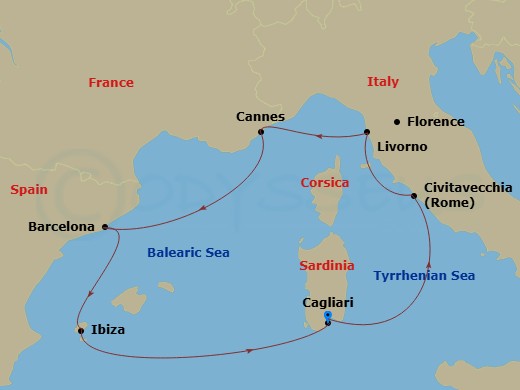 Cruise Map