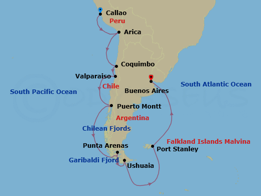 Cruise Map