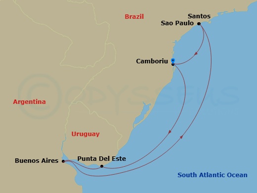 Cruise Map