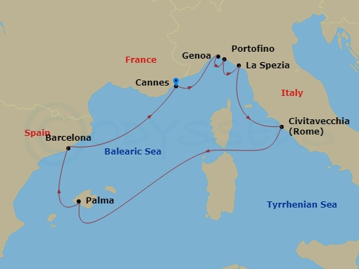 Cruise Map