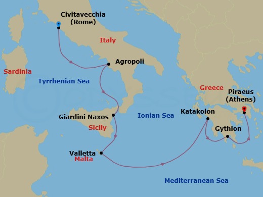 Cruise Map