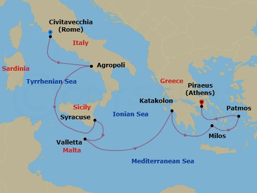 Cruise Map