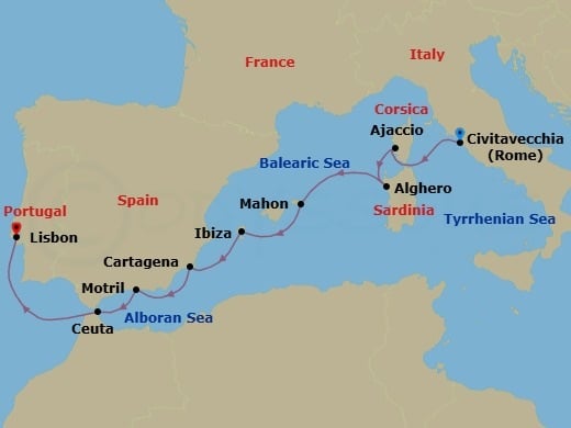 Cruise Map