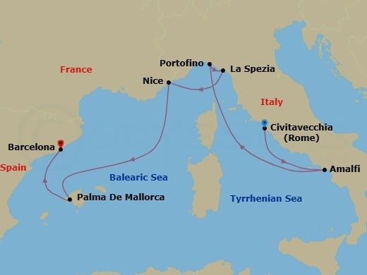 Cruise Map