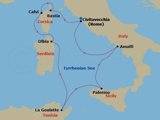 Cruise Map