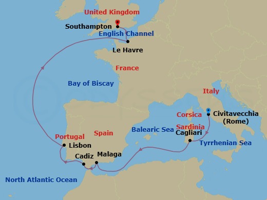 Cruise Map