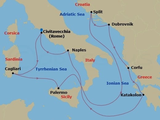 Cruise Map