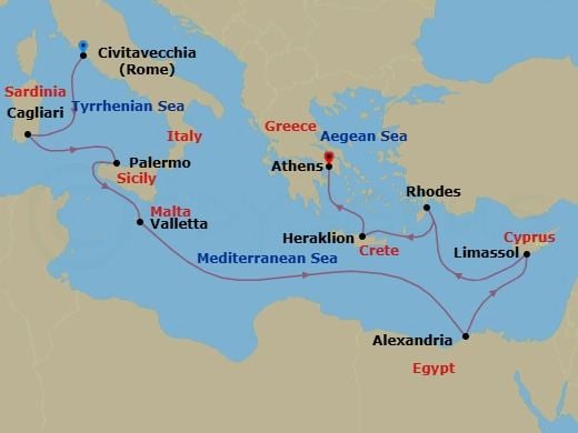 Cruise Map