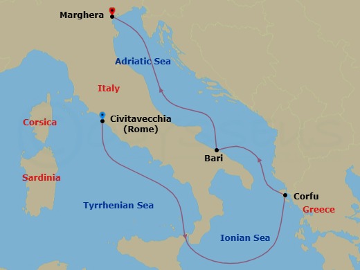Cruise Map