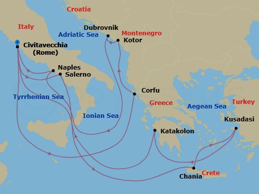 Cruise Map