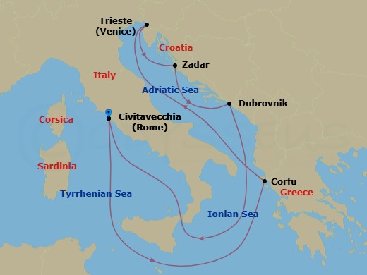 Cruise Map