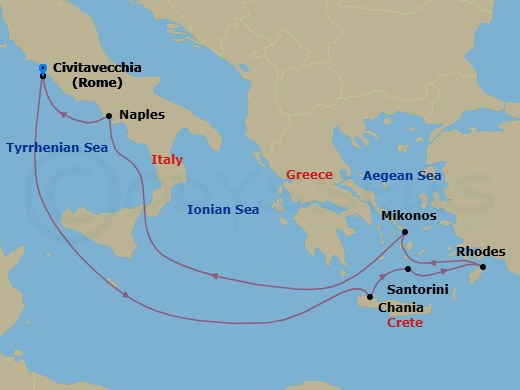 Cruise Map
