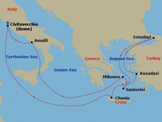 Cruise Map