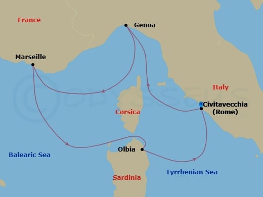 Cruise Map