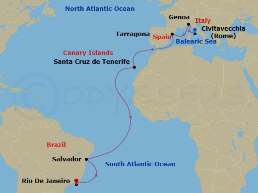 Cruise Map