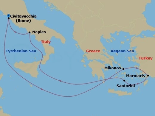 Cruise Map