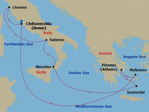 Cruise Map