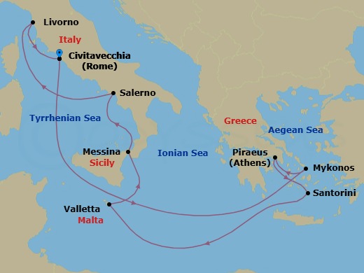 Cruise Map
