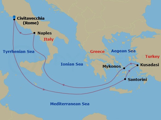 Cruise Map