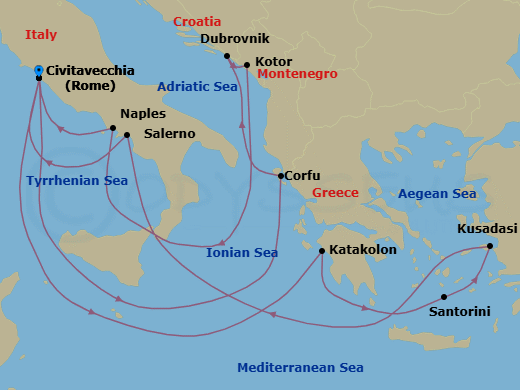 Cruise Map