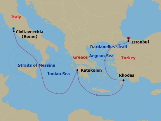 Cruise Map