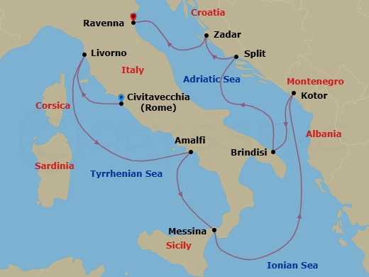 Cruise Map