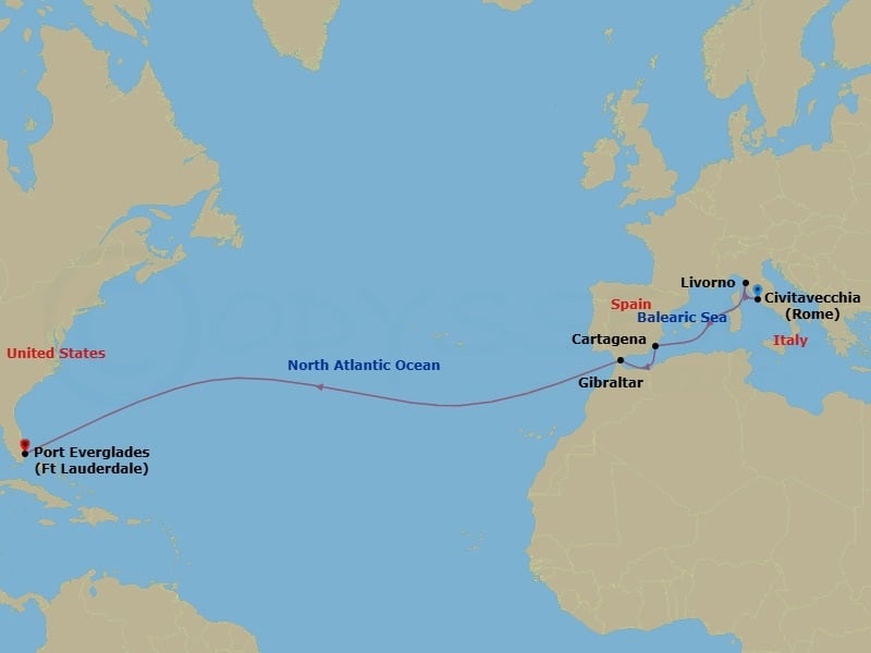 Cruise Map