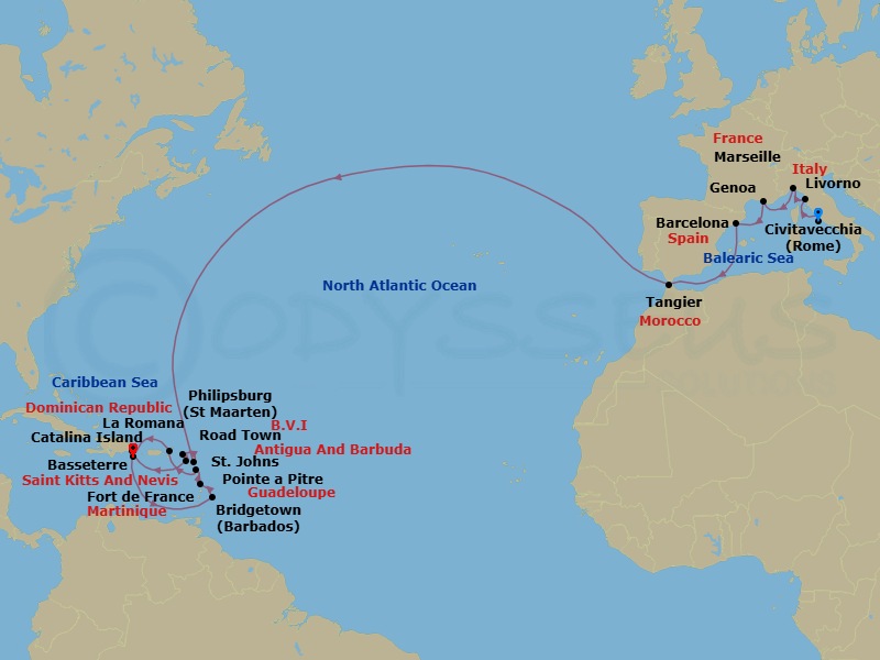 Cruise Map