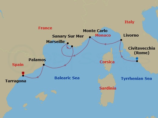 Cruise Map