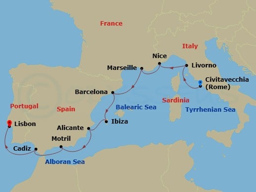 Cruise Map